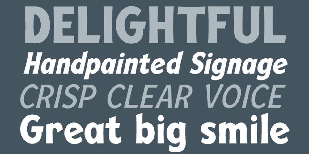 Mingler font