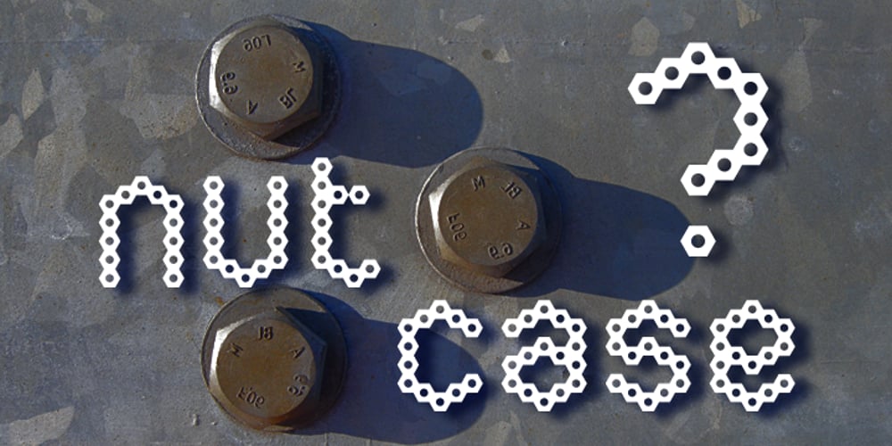 Nutcase font