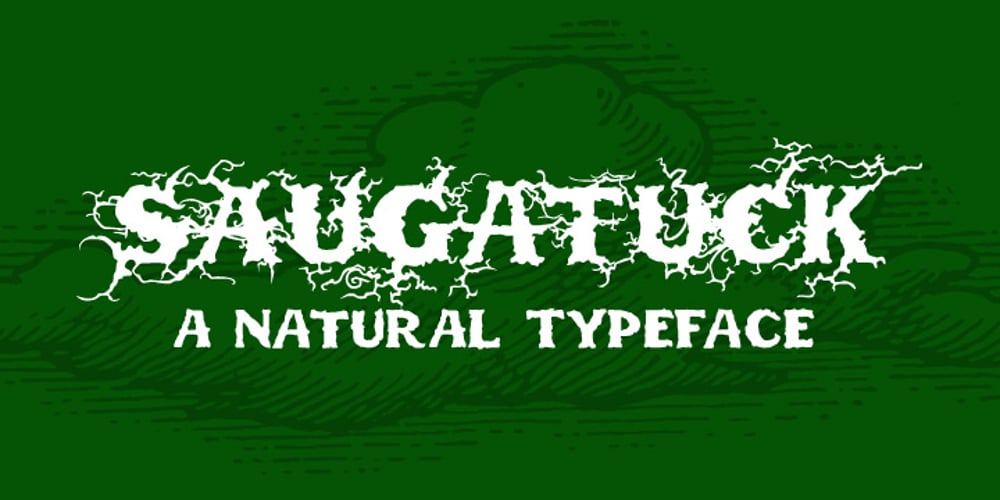 Saugatuck font