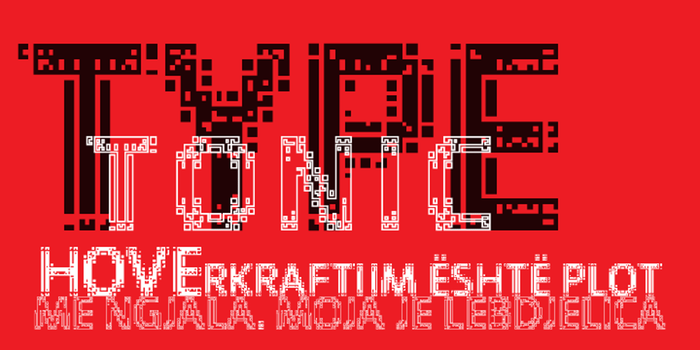 Typetonic font