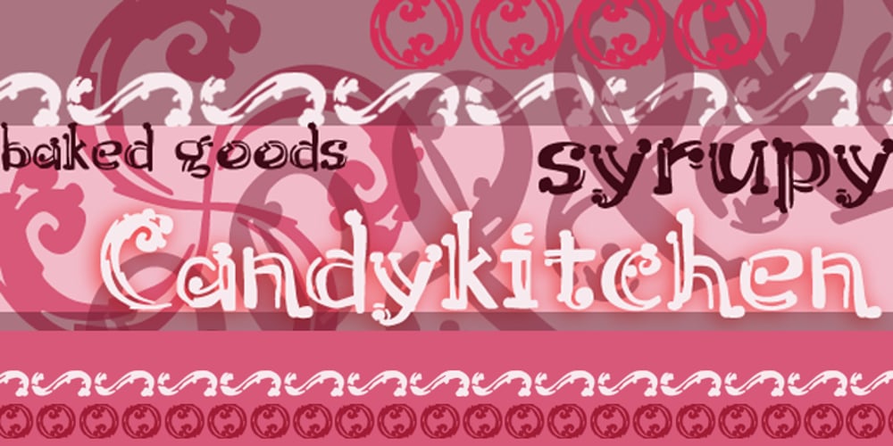 Candykitchen font