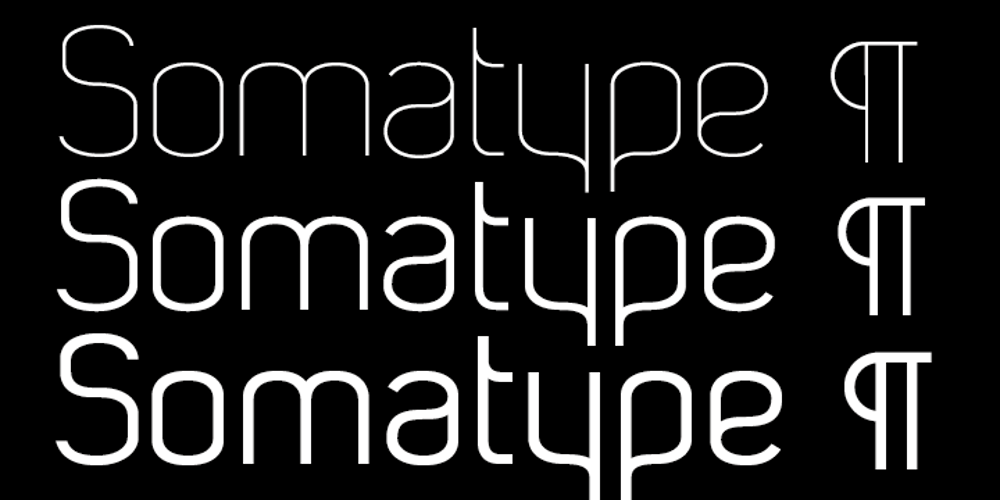 Somatype font