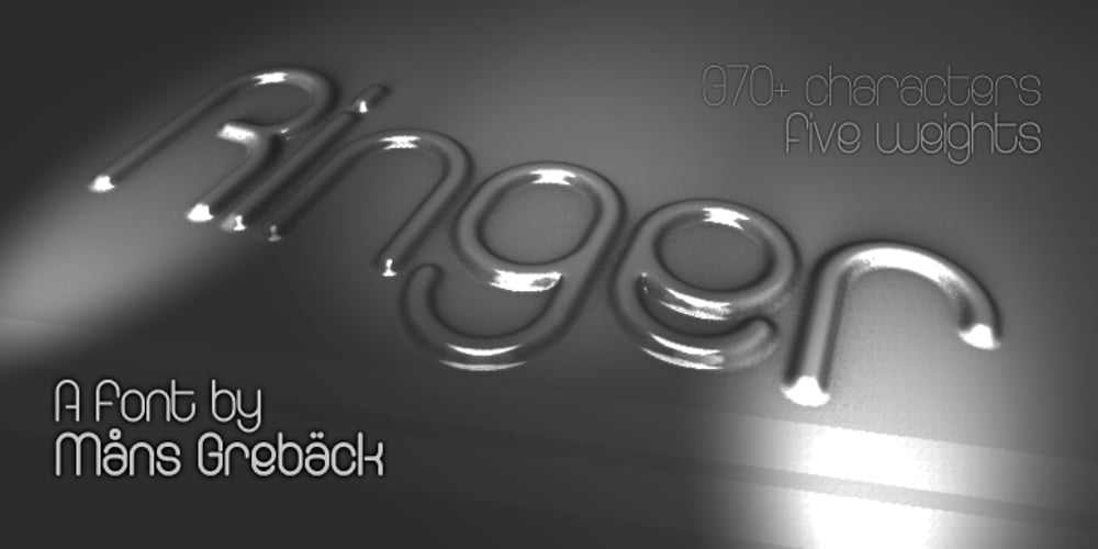 Ringer font
