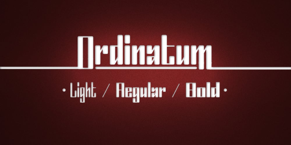Ordinatum font