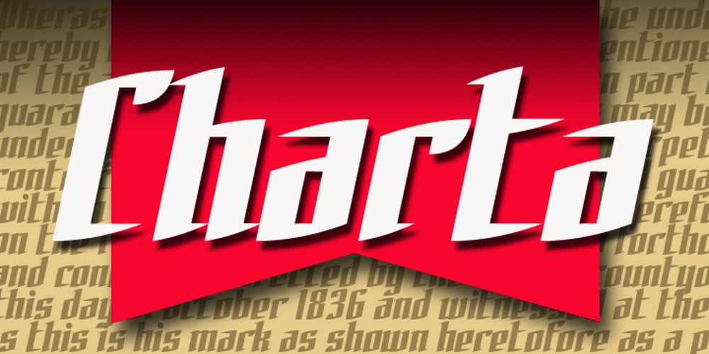 Charta font
