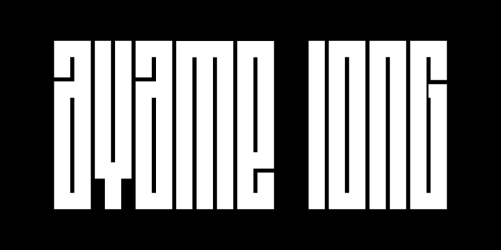 Alt Ayame Long font