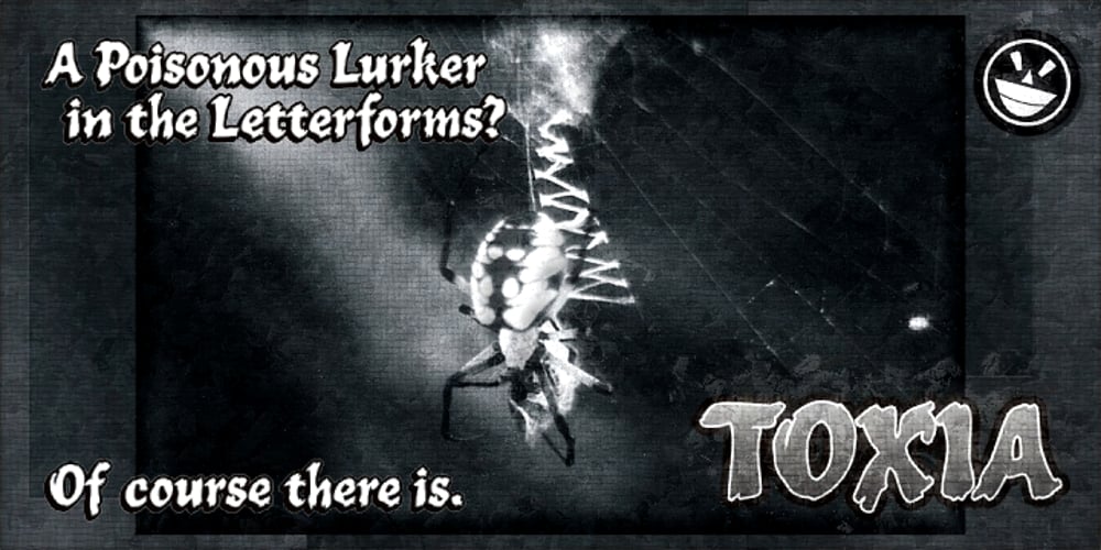 WILD1 Toxia font