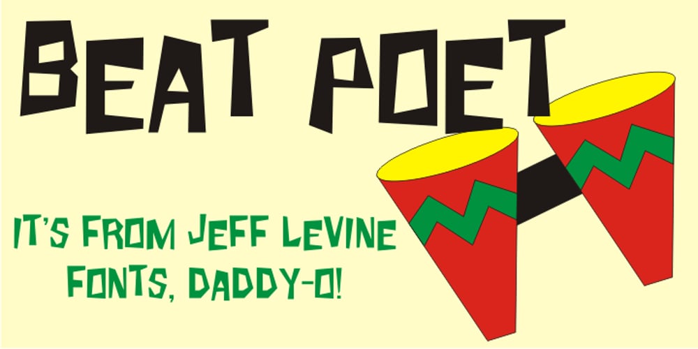 Beat Poet JNL font