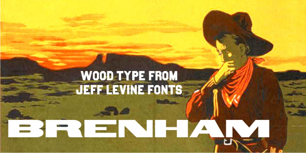 Brenham JNL font