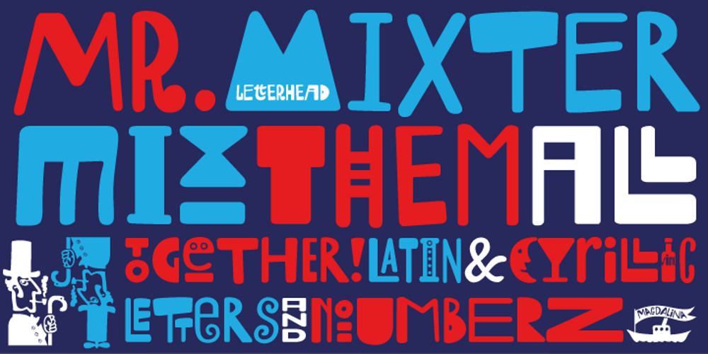 Mr Mixter font