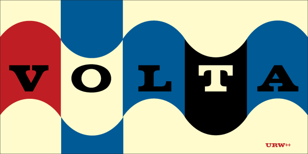 Volta font