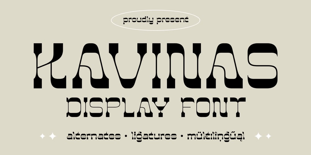 Kavinas font