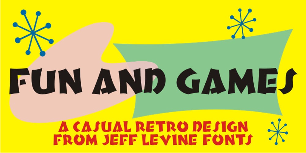 Fun And Games JNL font