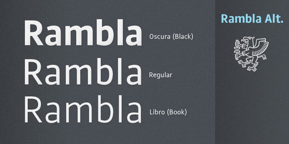 Rambla Alt font