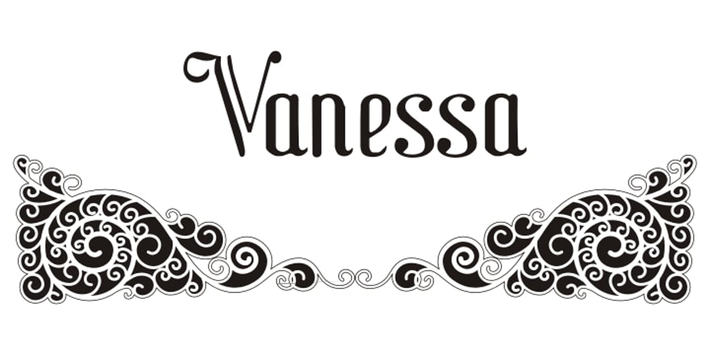 Vanessa font