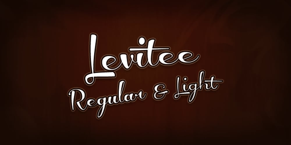 Levitee font