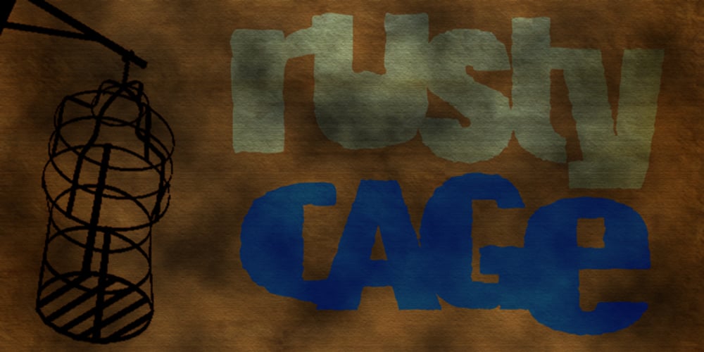 Rusty Cage font