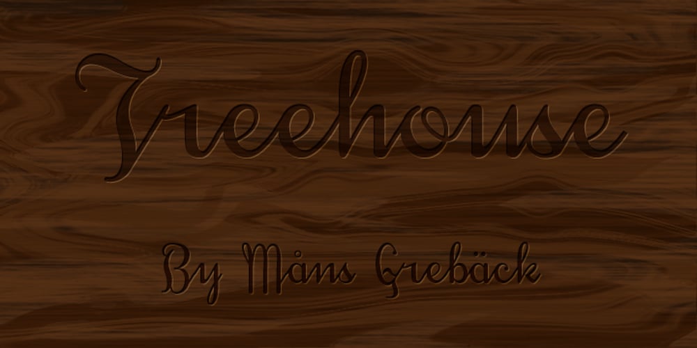 Treehouse font