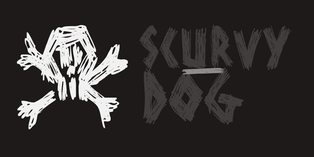 Scurvy Dog font