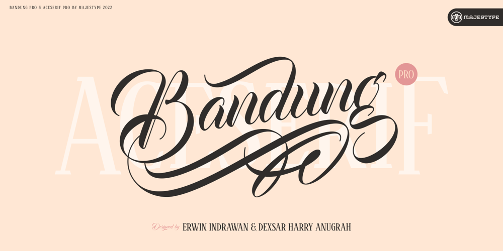 Bandung Pro font