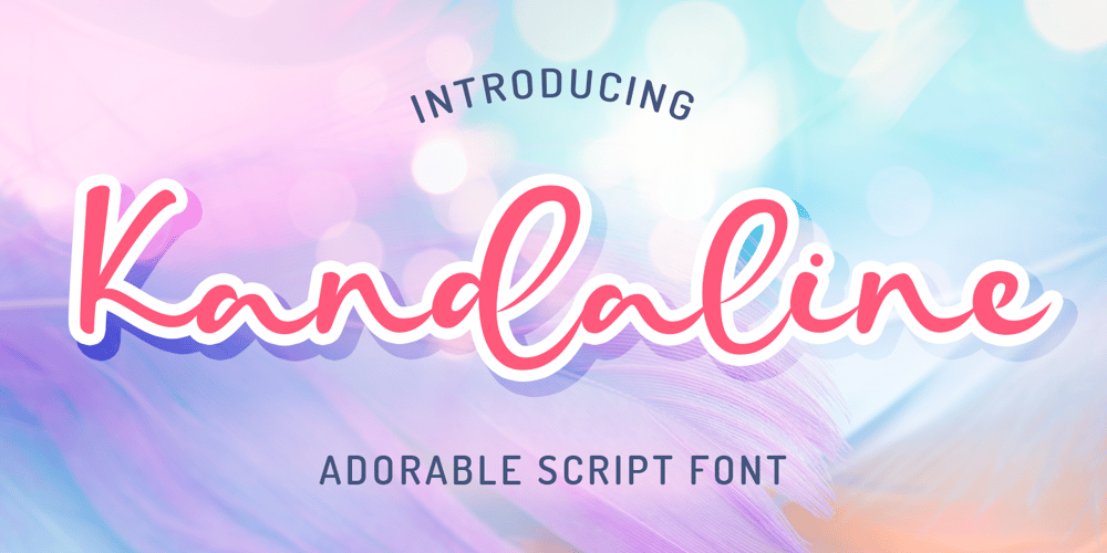 Kandaline font