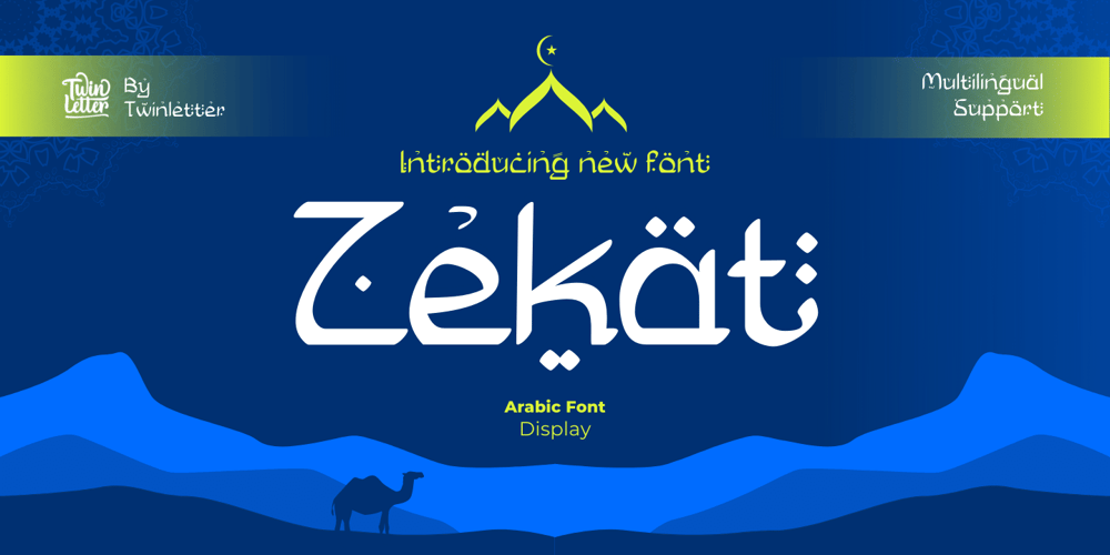 Zekat font