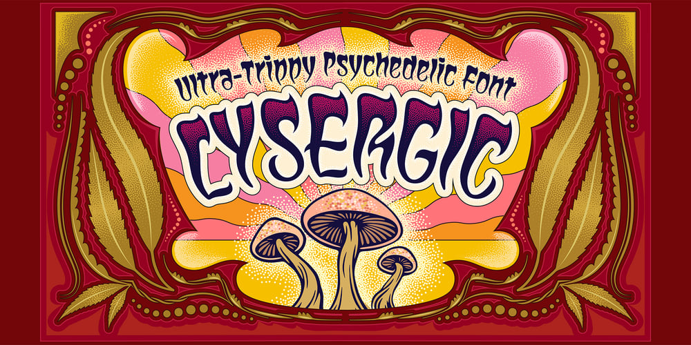 Lysergic font