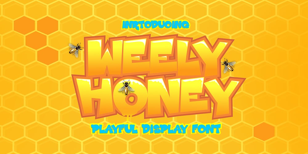 Weely Honey font