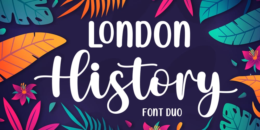 London History font
