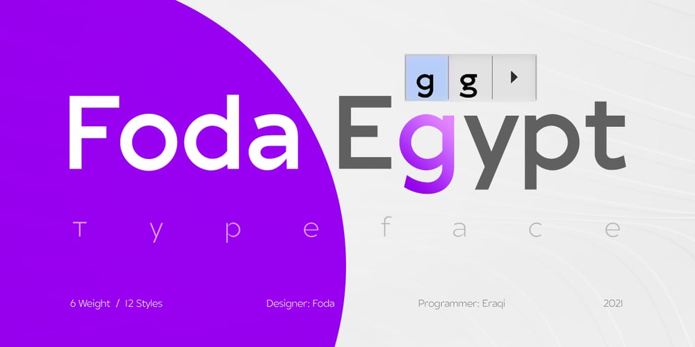 Foda Egypt font