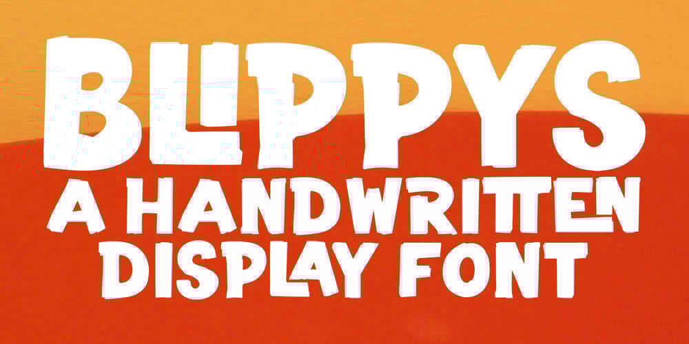 Blippys font