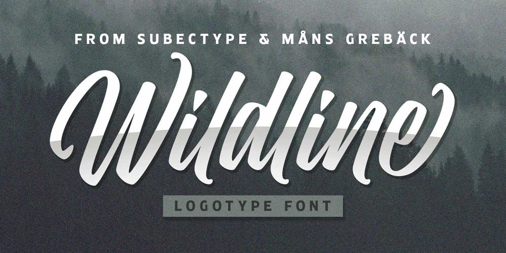 Wildline font