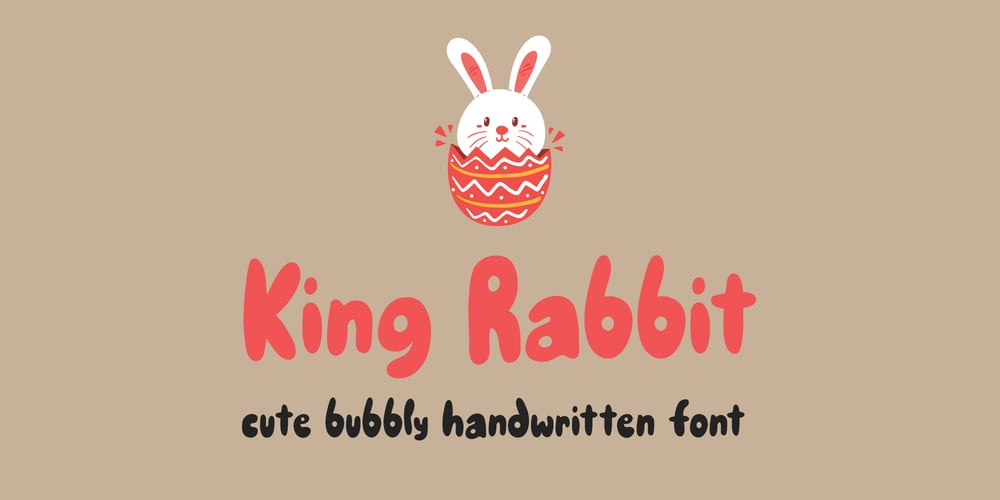 King Rabbit font