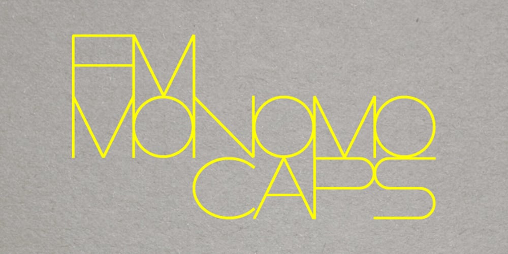 FM Monomo font
