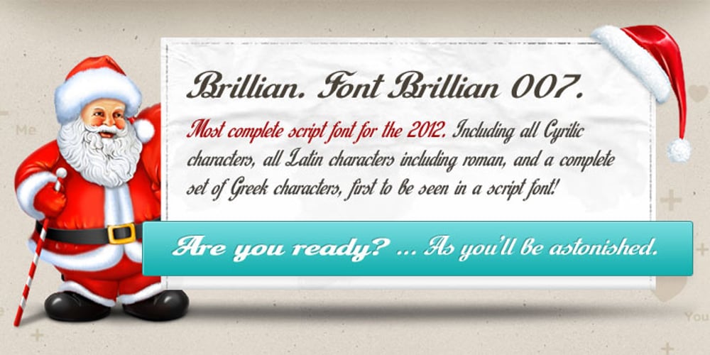 Brillian font