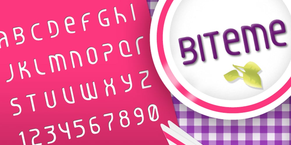 Biteme font