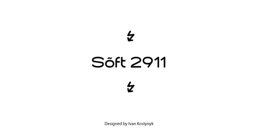Soft2911 font