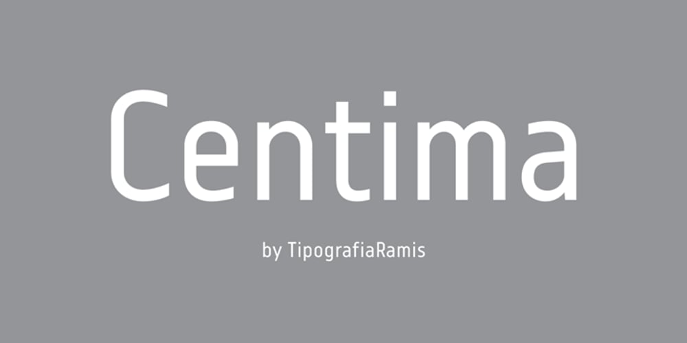 Centima font