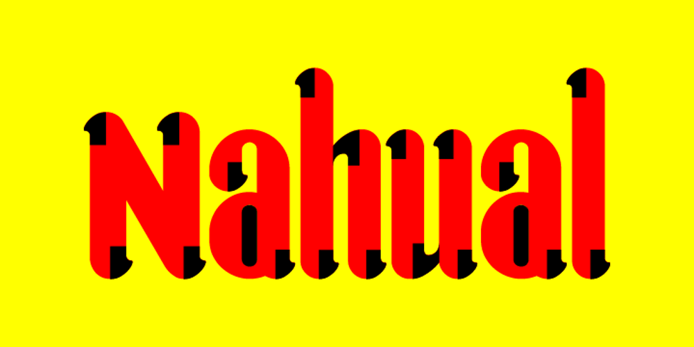 Nahual Claw font