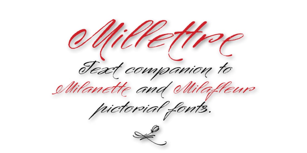 Millettre font
