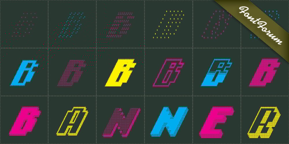 Banner font