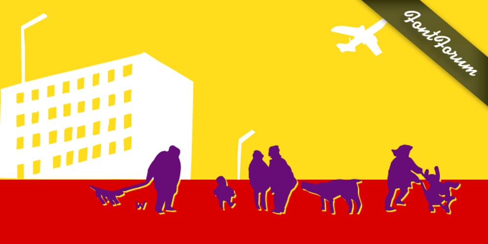 Buchsztaby Figurki font