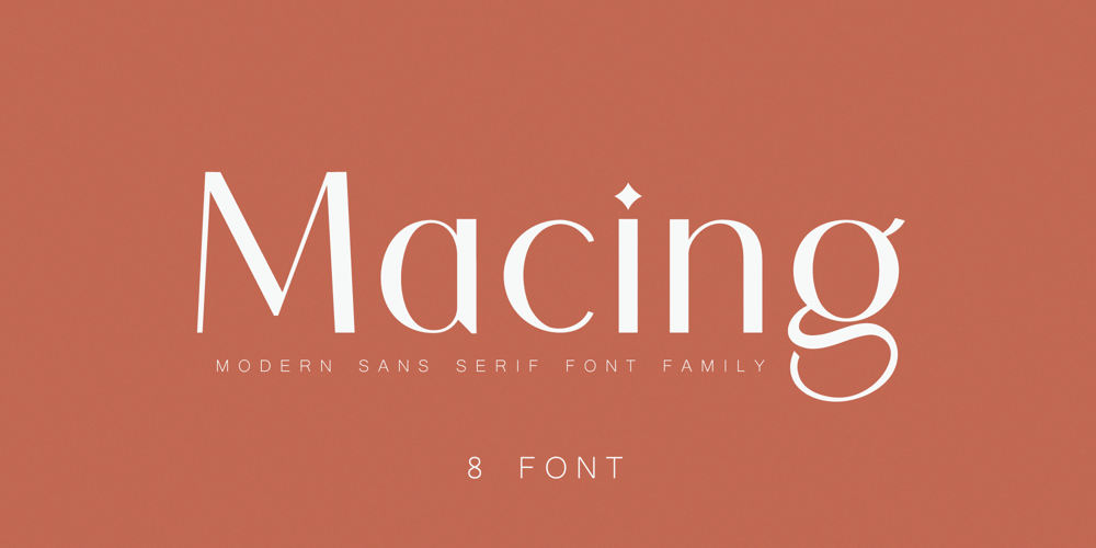 Macing font