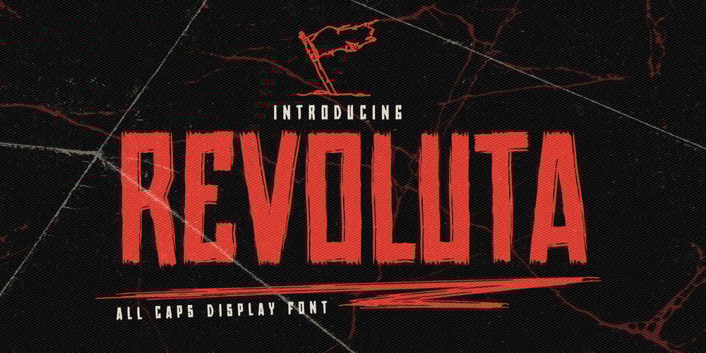Revoluta font