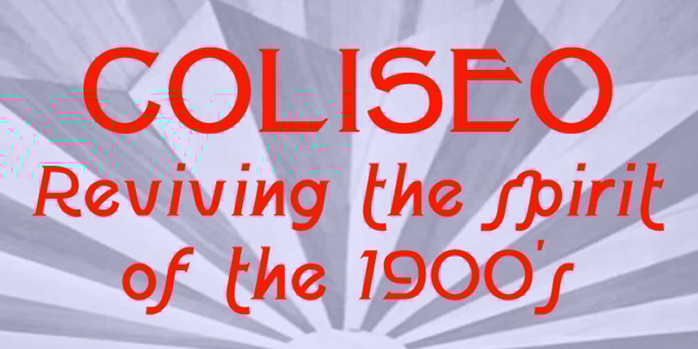 Coliseo font