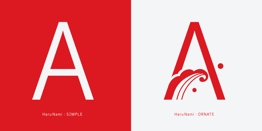 HaruNami font