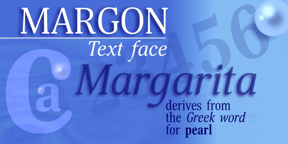 Margon font