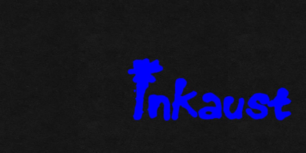 Inkaust font