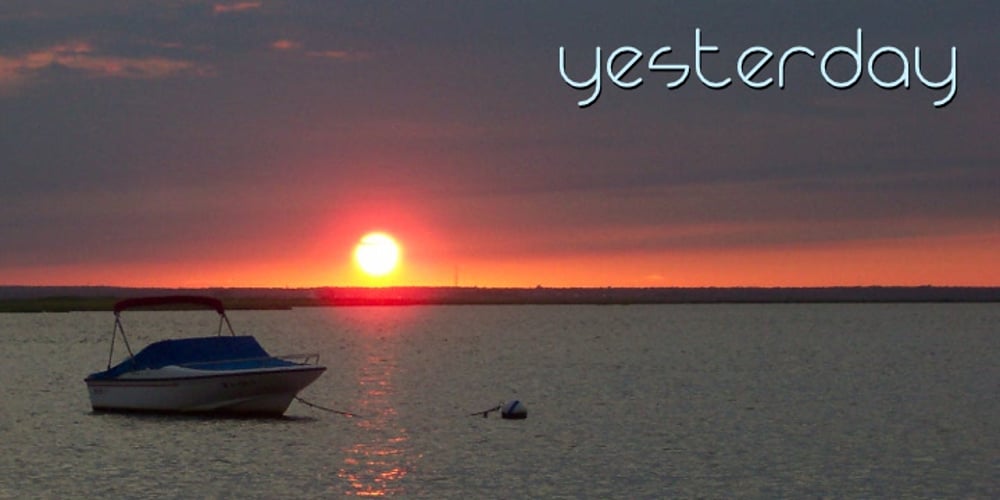 Yesterday font