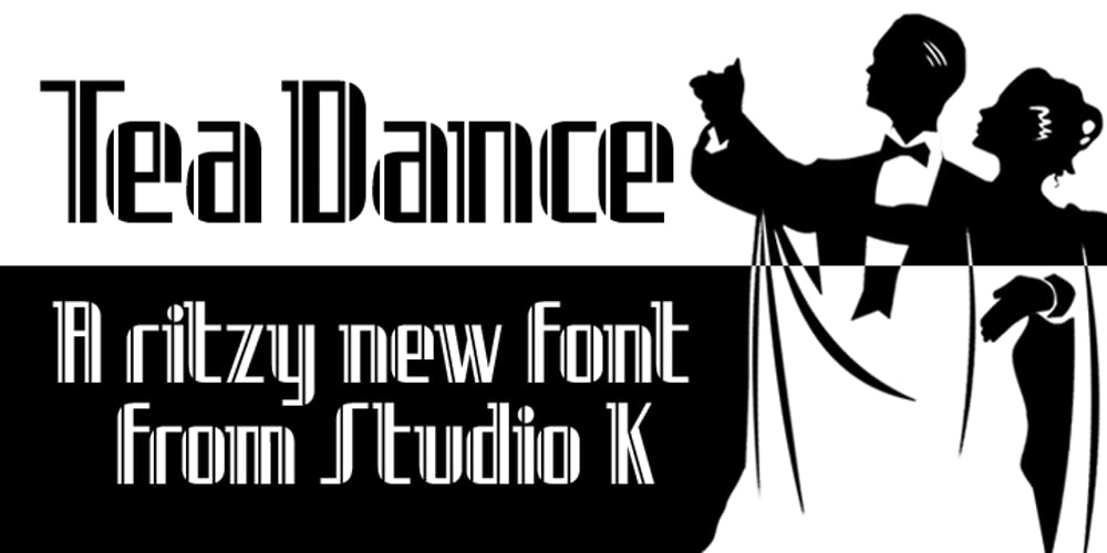 Tea Dance font
